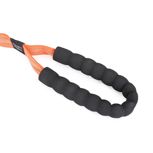JMT-401546 Elastic Dog Leash for Small to Large Breeds - Durable Nylon, Available in Multiple Colors