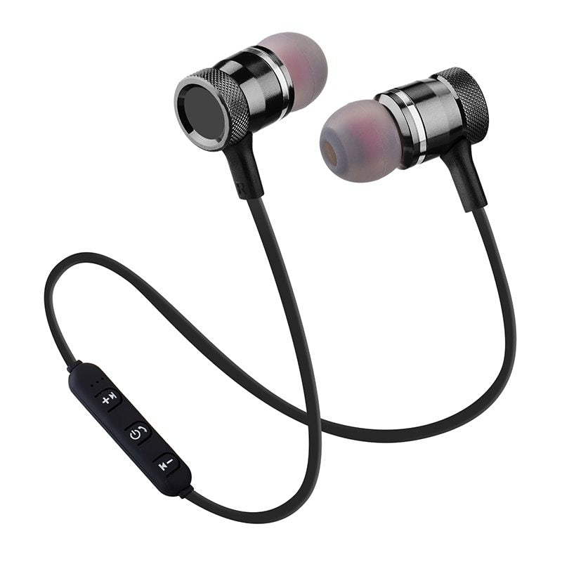 JMT-401546 Magnetic Wireless Bluetooth Earbuds for Sports and Running with Comfortable In-Ear Design and Microphone
