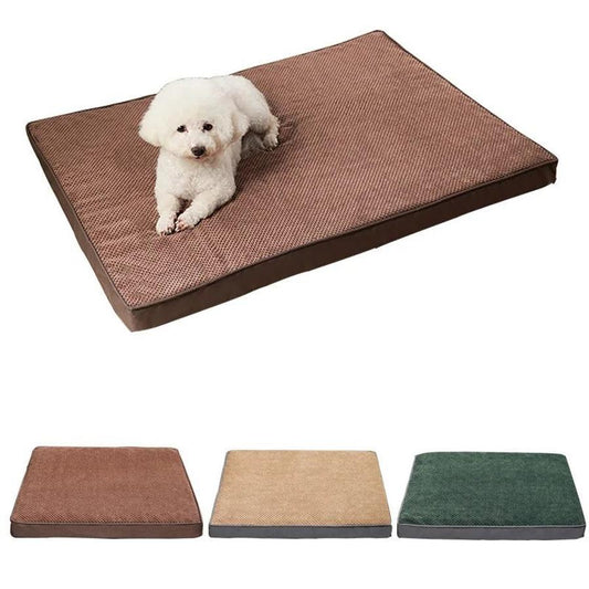 JMT-401674 Memory Foam Pet Mat for Cats & Dogs – Soft, Removable Cushion for Easy Cleaning, Multiple Sizes Available