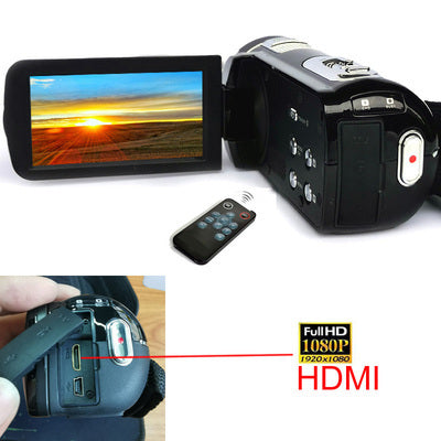 JMT-401738 Digital Camera with 3.0 Inch Rotating Screen, 28MP Photo Resolution, HD 1080P Video, USB Rechargeable