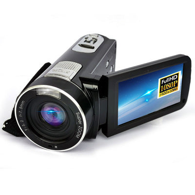 JMT-401738 Digital Camera with 3.0 Inch Rotating Screen, 28MP Photo Resolution, HD 1080P Video, USB Rechargeable