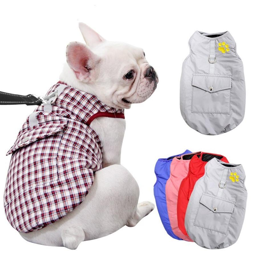 JMT-401994 Padded Cotton Vest for Medium and Large Dogs – Casual Apparel with Adjustable Fit
