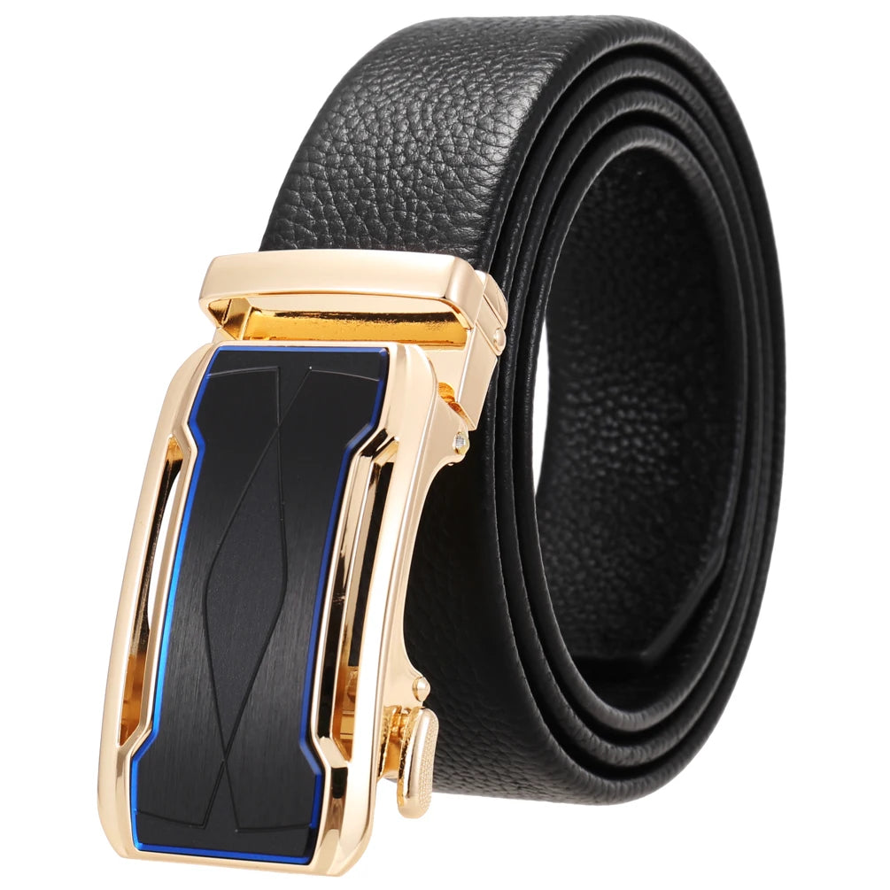 JMT-402122 Premium Men's Leather Cowhide Belt - Model LY36-24369-5