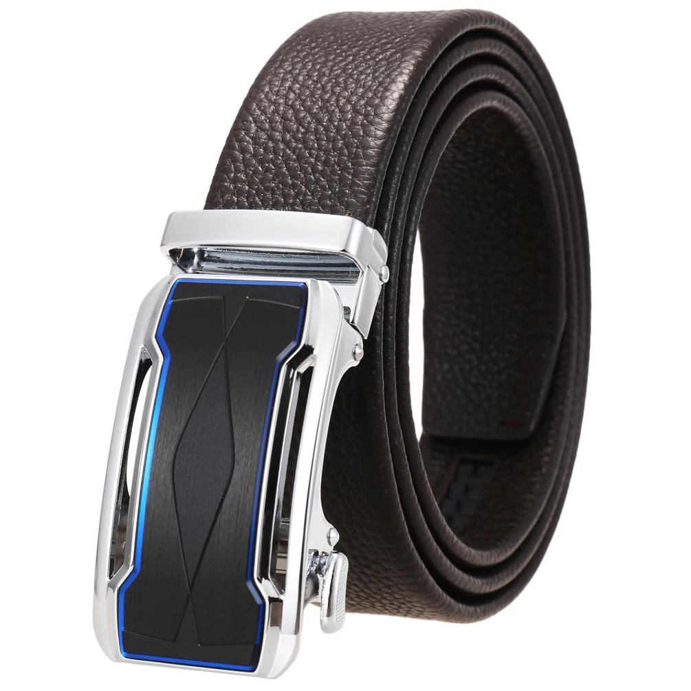 JMT-402122 Premium Men's Leather Cowhide Belt - Model LY36-24369-5
