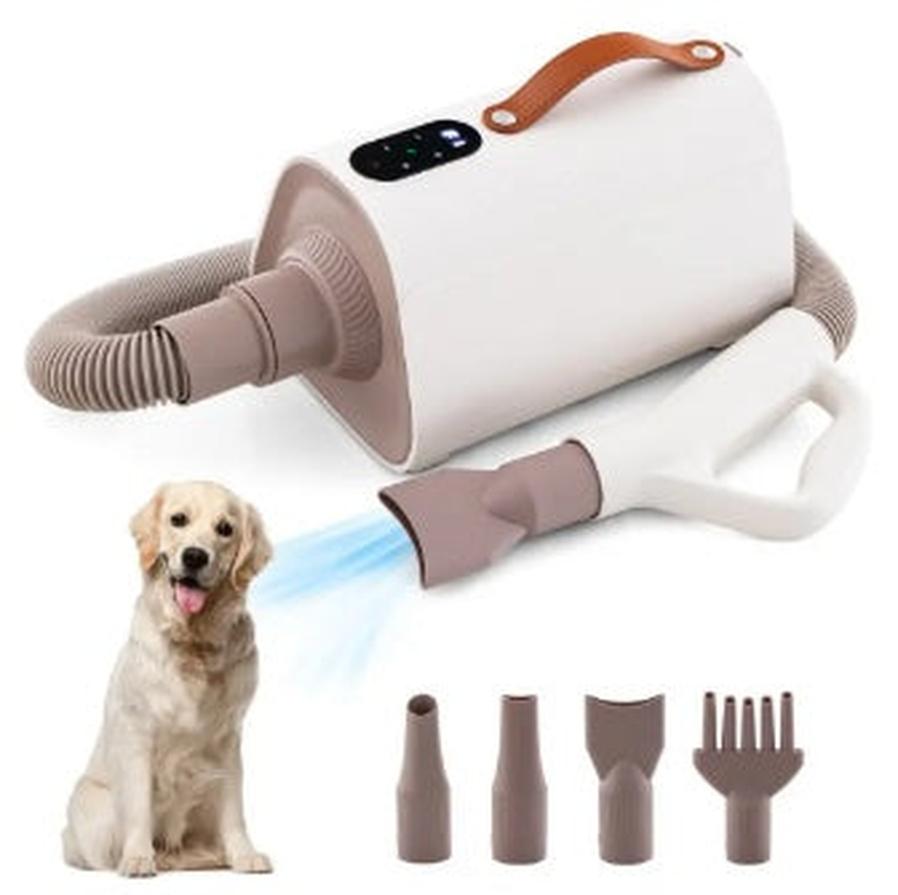 JMT-402442 Adjustable Dog and Cat Hair Blower with Negative Ion Technology and Smart LED Display