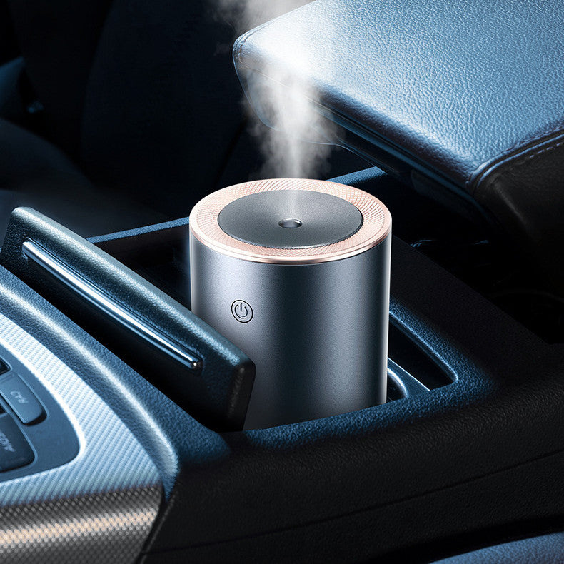 JMT-402506 Compact 260ml Cup-Shaped Air Humidifier for Home and Car Use - Whisper Quiet Operation, USB Powered, Distilled Water Compatible