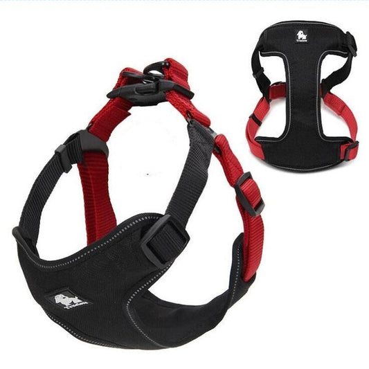 JMT-402698 Durable Oxford Cloth Dog Chest Harness with Air Mesh for All Breeds