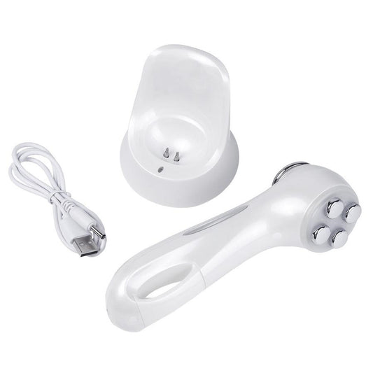 JMT-402762 6-in-1 Rechargeable Electric Skin Lifter with RF, EMS, LED, and Sonic Cleaning for All Skin Types