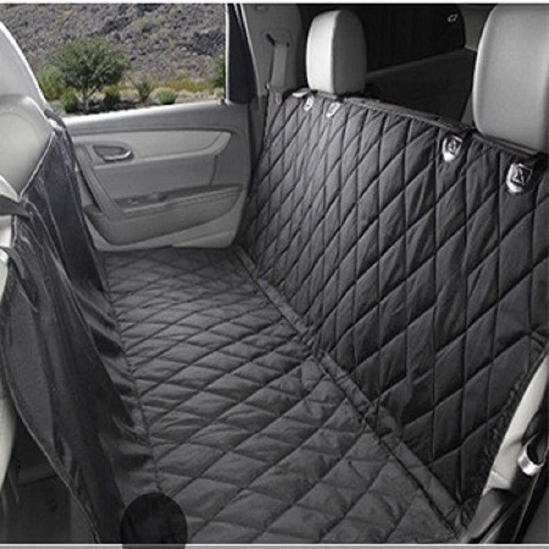 JMT-402826 Car Pet Cushion for Rear Seats - Black, 137x147cm Oxford Cloth with Waterproof Coating