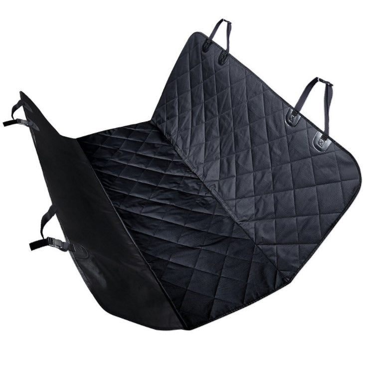 JMT-402826 Car Pet Cushion for Rear Seats - Black, 137x147cm Oxford Cloth with Waterproof Coating