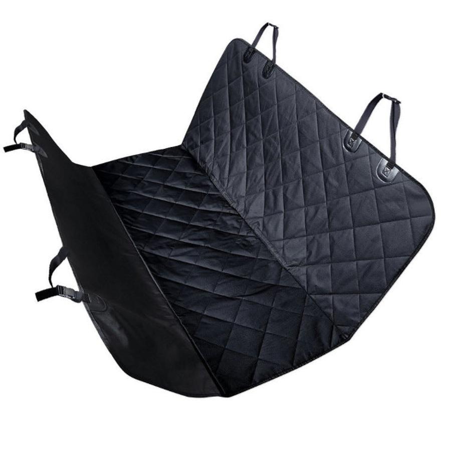 JMT-402826 Car Pet Cushion for Rear Seats - Black, 137x147cm Oxford Cloth with Waterproof Coating