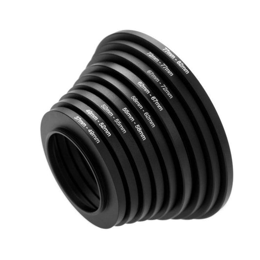 JMT-402890 SLR Digital Adapter Ring, Aluminum Alloy Polarizer Filter for 37-82mm Lens