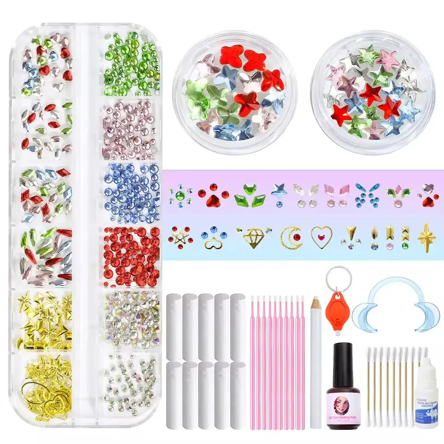JMT-402890 Trendy Tooth Gem Kit for Creative Dental Art Decoration