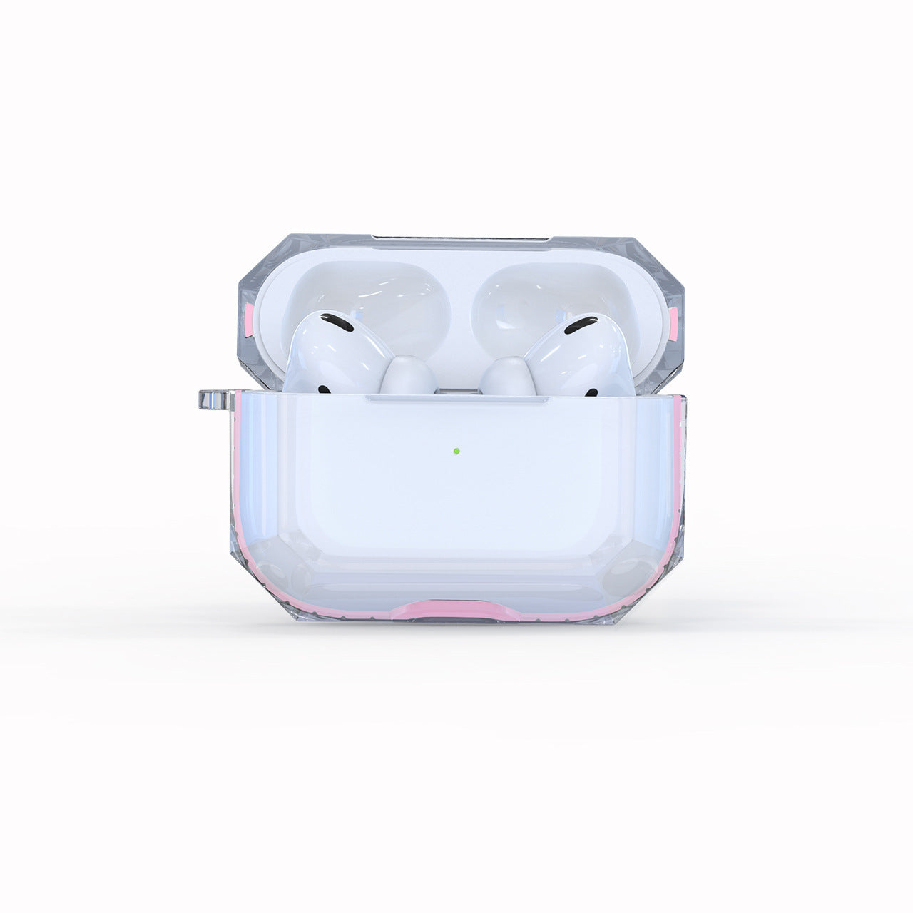 JMT-403338 TPU Protective Cover for AirPods 1, AirPods 2, and AirPods Pro - Simple Transparent Design