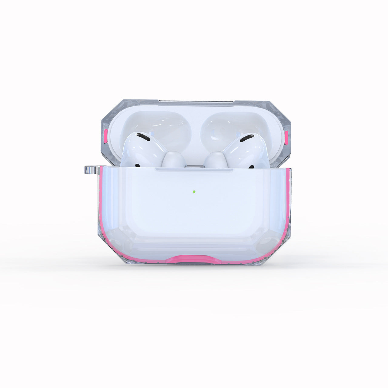 JMT-403338 TPU Protective Cover for AirPods 1, AirPods 2, and AirPods Pro - Simple Transparent Design