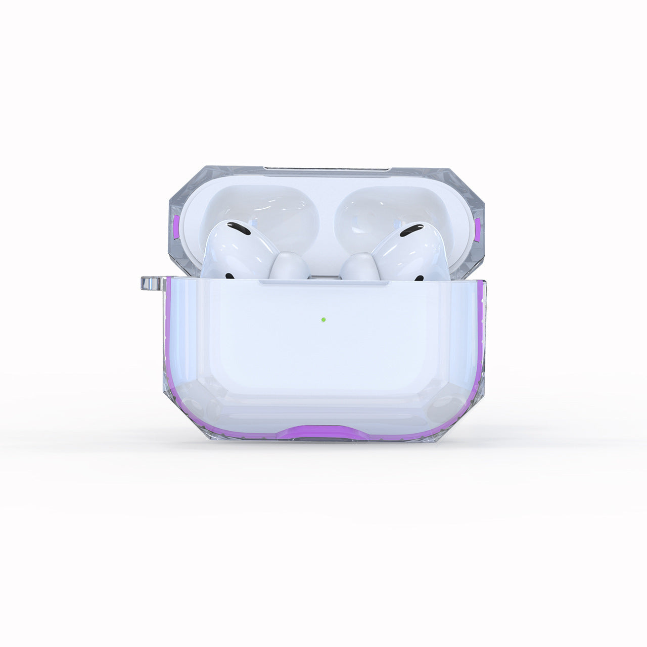 JMT-403338 TPU Protective Cover for AirPods 1, AirPods 2, and AirPods Pro - Simple Transparent Design
