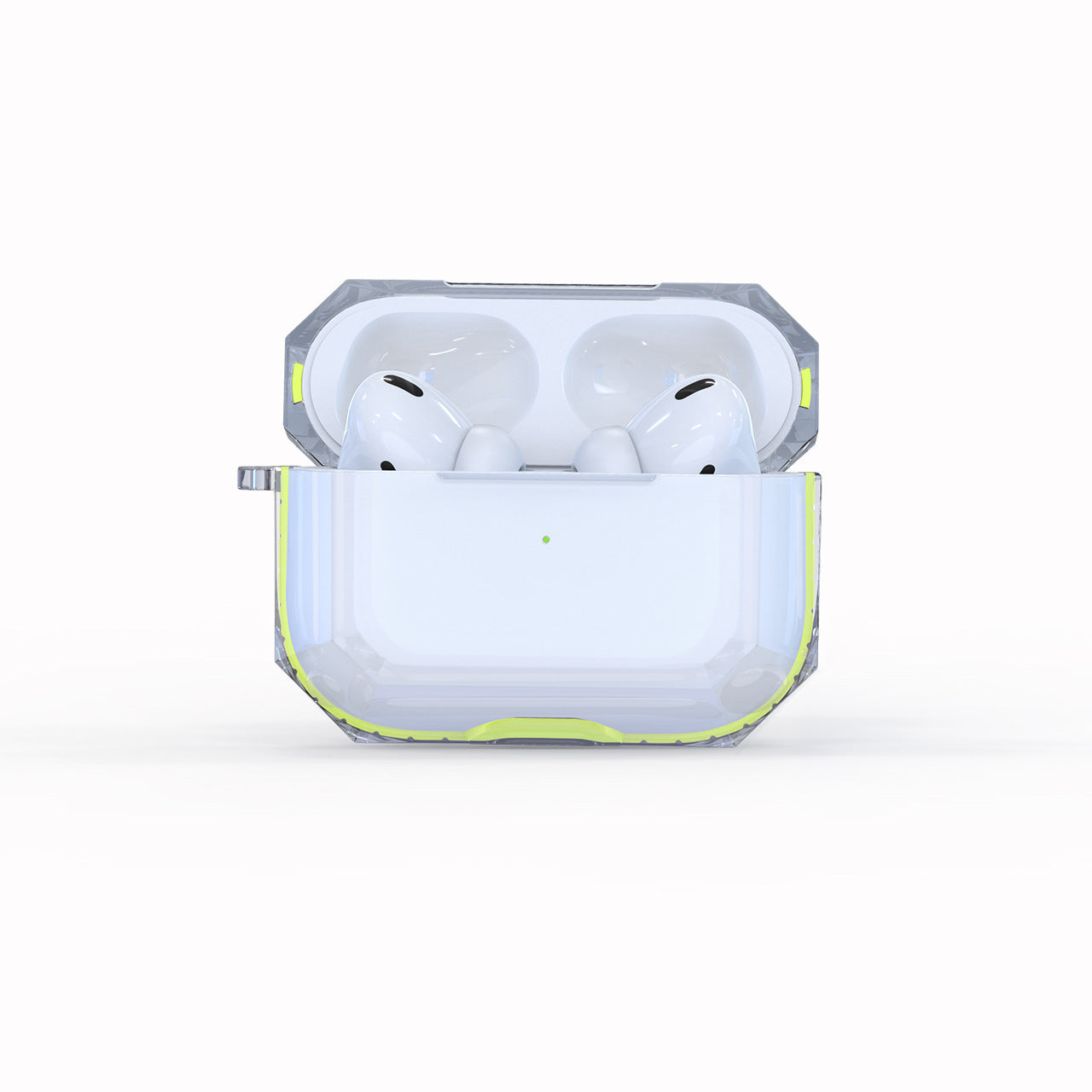 JMT-403338 TPU Protective Cover for AirPods 1, AirPods 2, and AirPods Pro - Simple Transparent Design