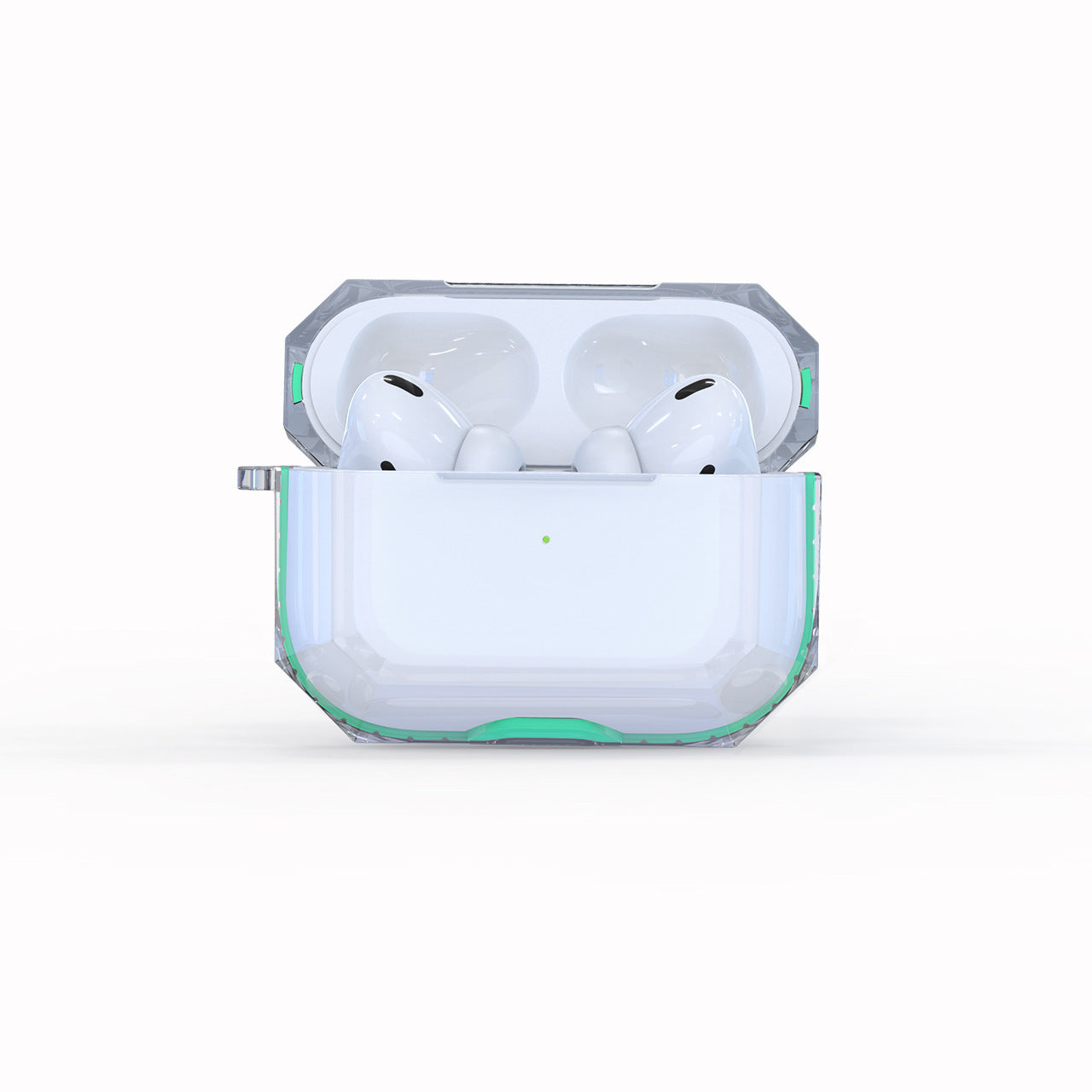 JMT-403338 TPU Protective Cover for AirPods 1, AirPods 2, and AirPods Pro - Simple Transparent Design