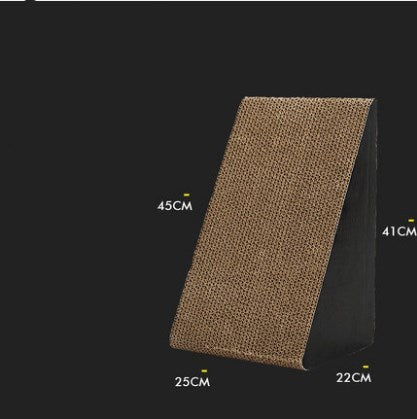 JMT-403530 Corrugated Vertical Cat Climbing Board with Grinding Claws for Scratching and Play