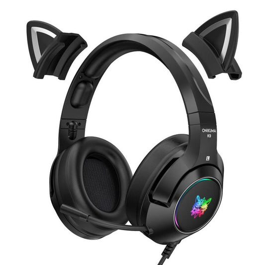 JMT-403658 Luminous Wired Headset with Microphone for Gaming and Audio Use