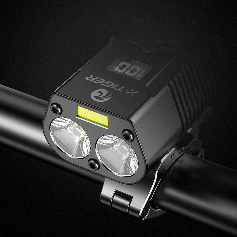 JMT-403722 USB Rechargeable Front Bicycle Light for Night Cycling