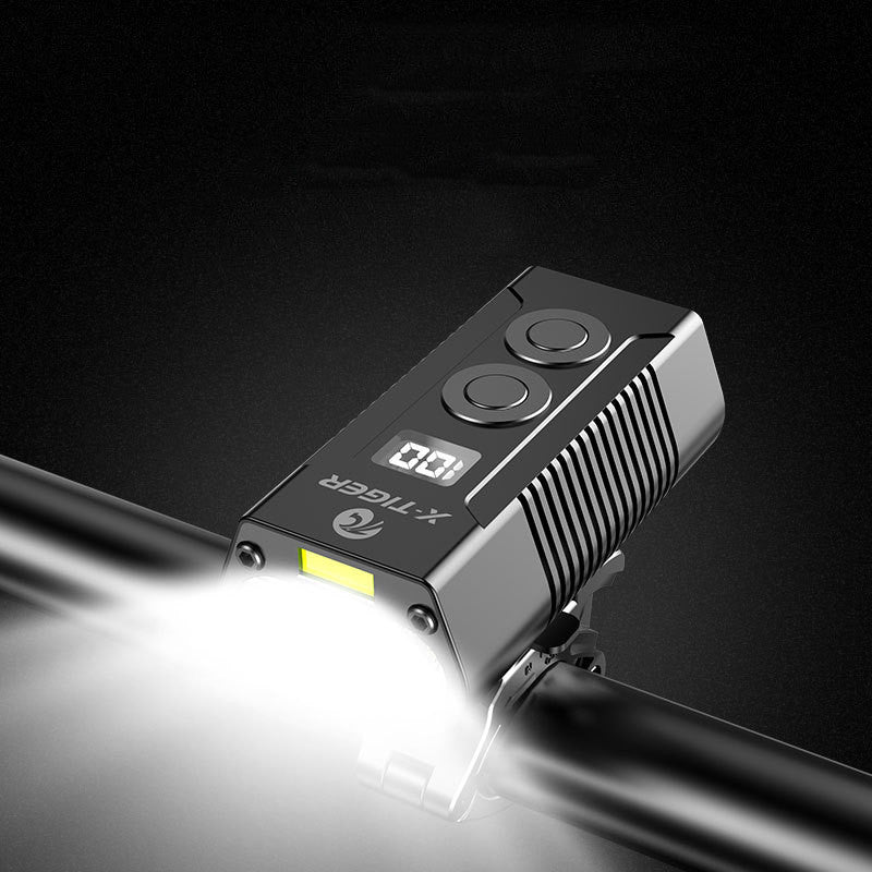 JMT-403722 USB Rechargeable Front Bicycle Light for Night Cycling