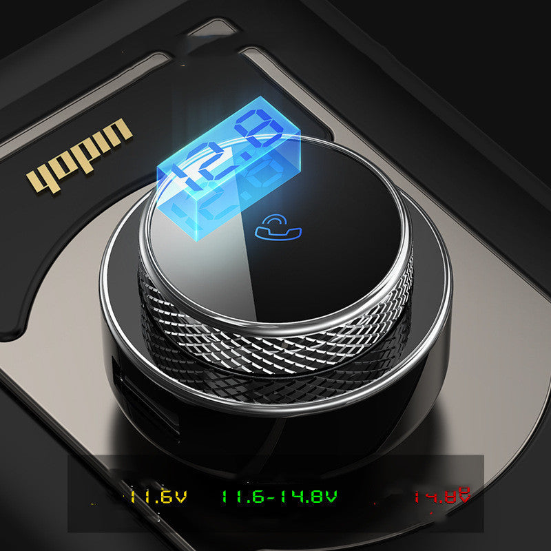 JMT-403850 Bluetooth MP3 Car FM Transmitter with Dual USB Fast Charge and Music U Disk Support