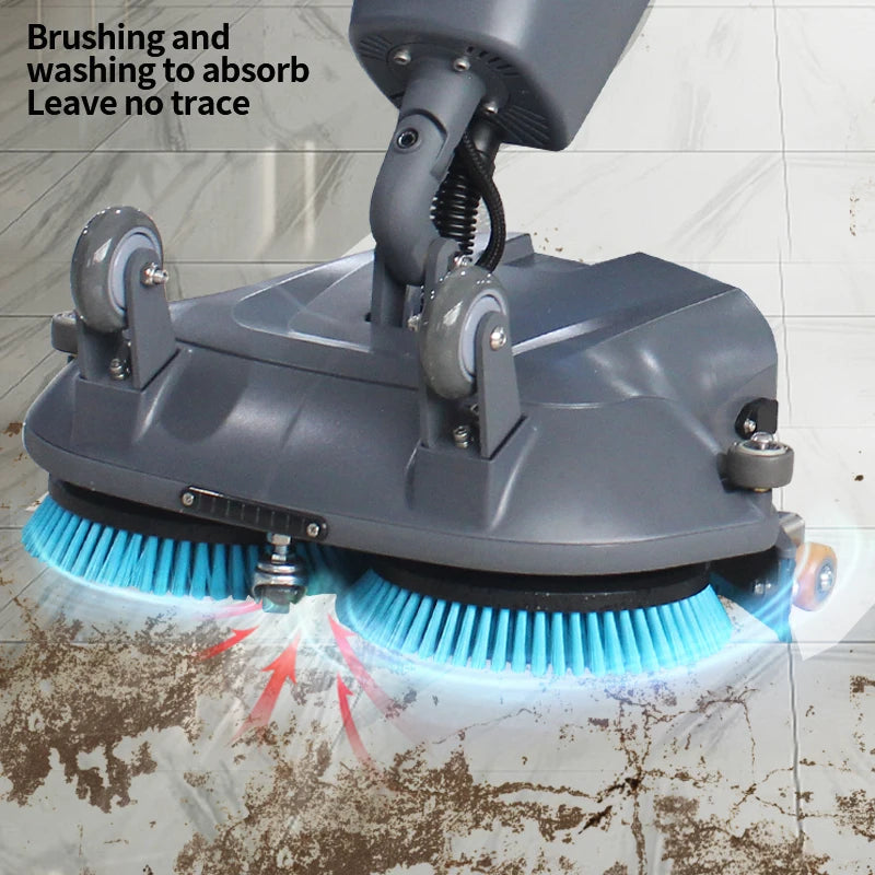 JMT-404298 Lithium Battery Floor Sweeper Mini Upright Tile Cleaning Machine