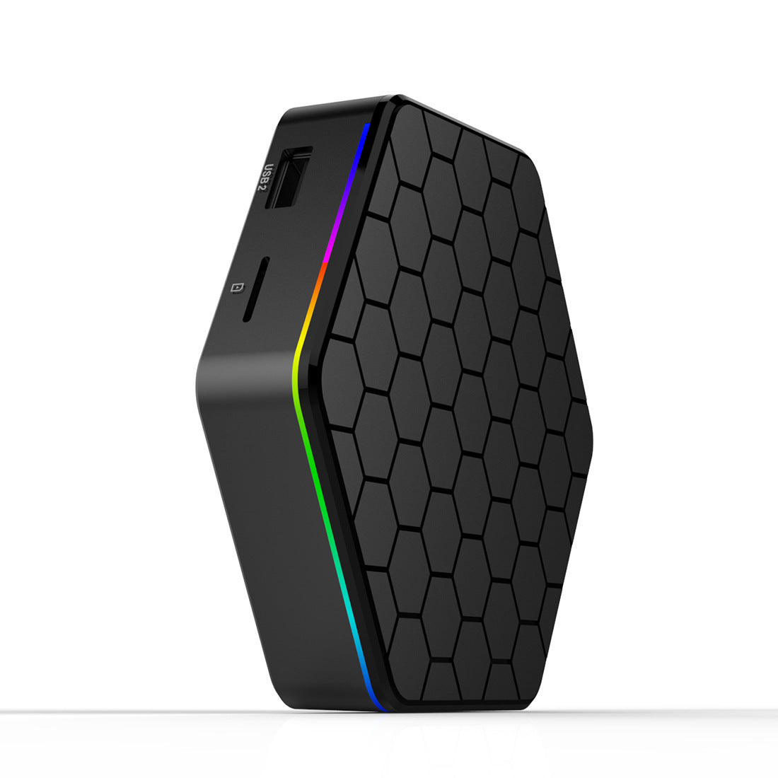 JMT-404490 HD Network Media Player with 1080p Output, Multi-Format Support, and Dual Band WiFi Connectivity