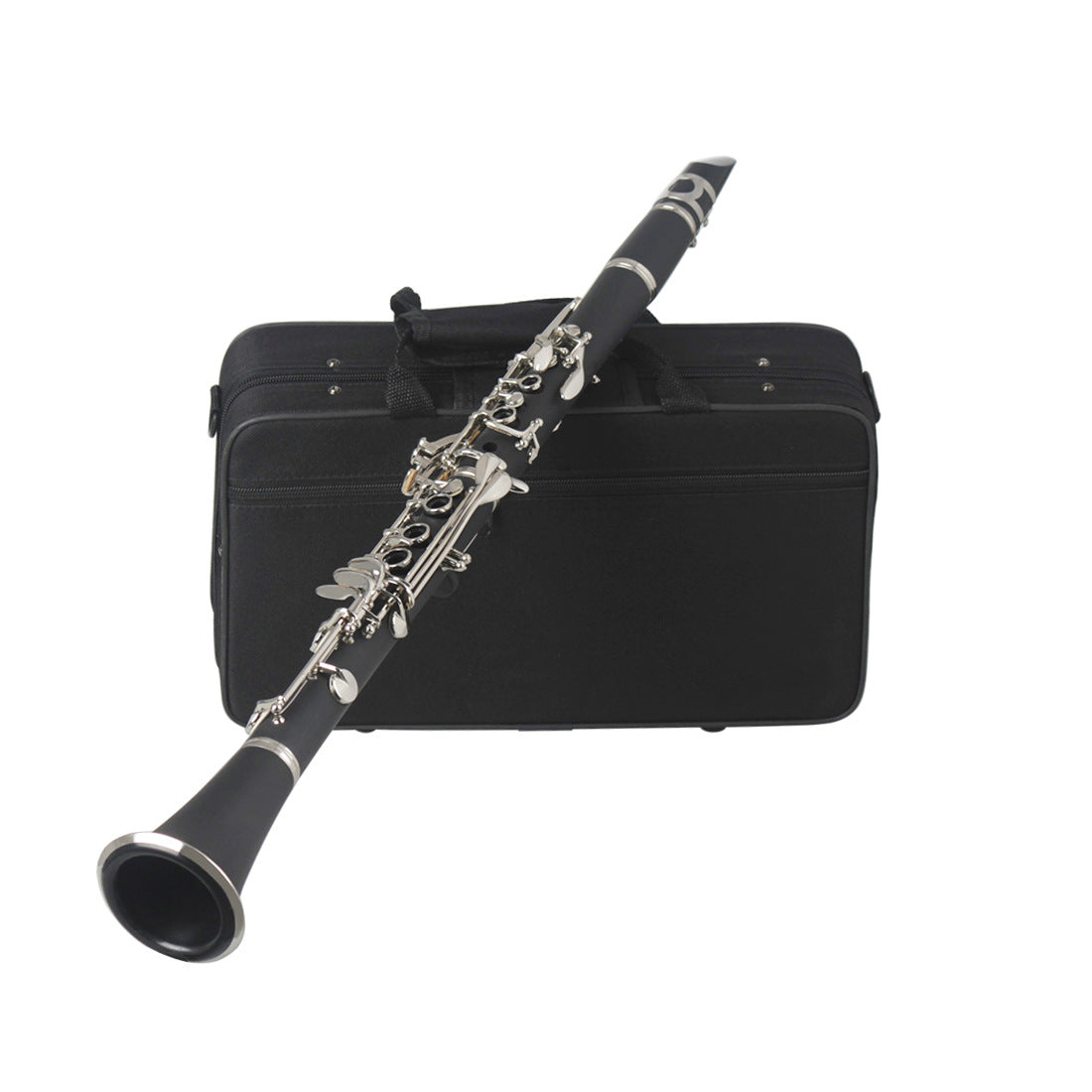 JMT-404554 Bakelite Nickel-Plated 17-Key Clarinet for Beginners