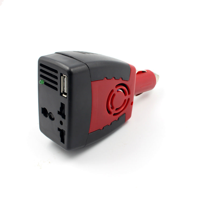 JMT-404618 150W 12V DC to 110V AC Power Inverter with USB Output