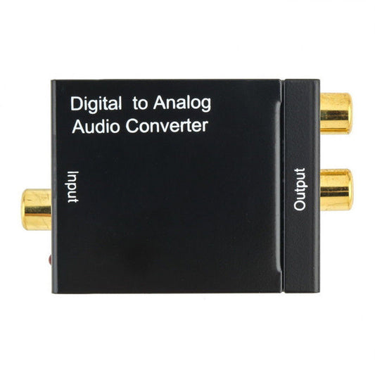 JMT-404682 Analog to Digital Audio Converter for Optical and Coaxial Connections with RCA Output