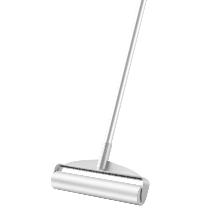 JMT-404746 Extra-Wide Lint Roller with 4ft Retractable Handle for Efficient Pet Hair Removal