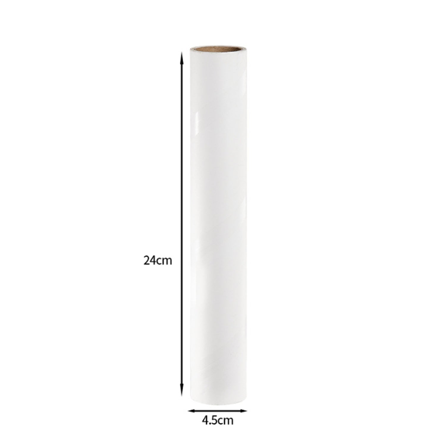 JMT-404746 Extra-Wide Lint Roller with 4ft Retractable Handle for Efficient Pet Hair Removal