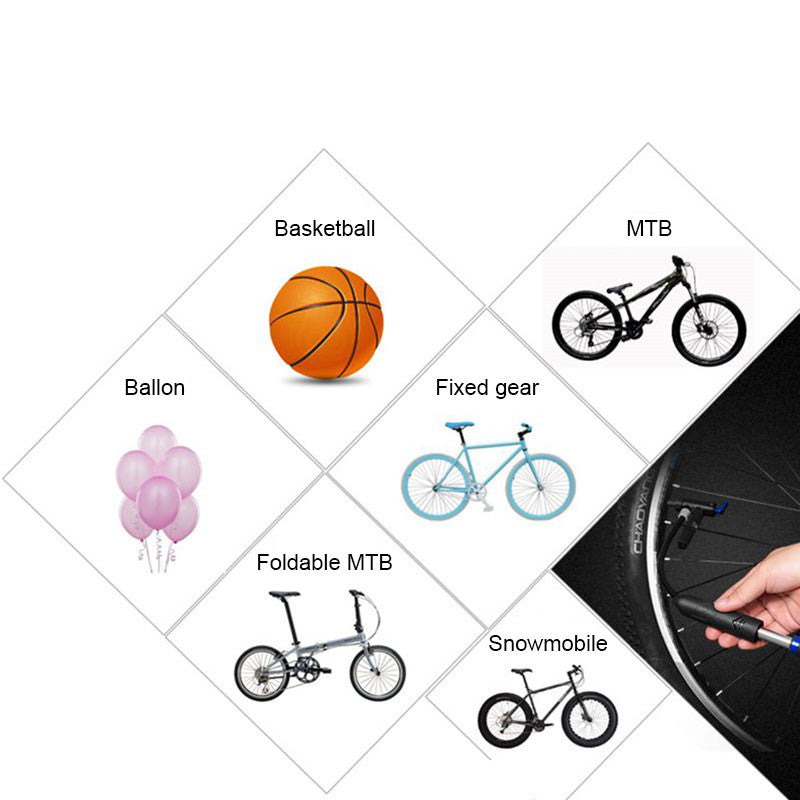 JMT-404874 Compact Bicycle Mini Pump for Efficient Inflation