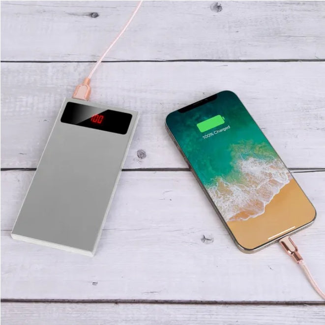 JMT-405834 20000mAh Ultra-Thin Portable Power Bank for All Devices