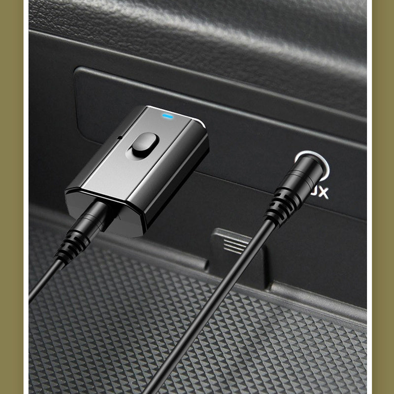 JMT-405834 Bluetooth 5.0 Audio Adapter – 2-in-1 Receive and Transmit for Computer, TV, Projector, and Audio Devices