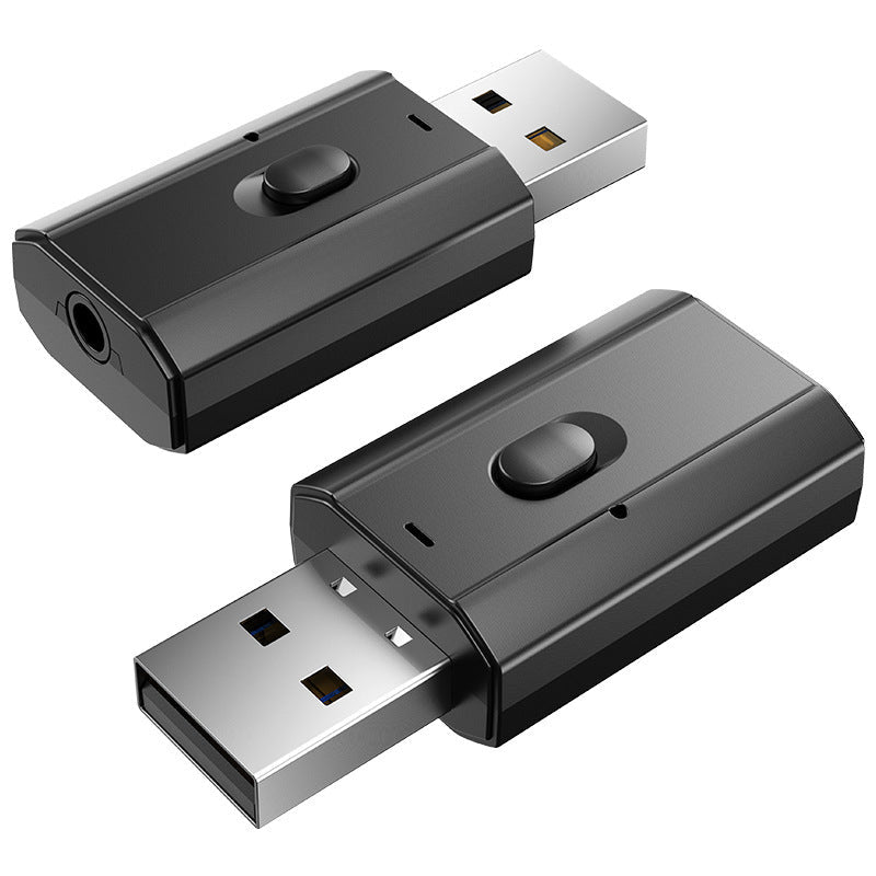 JMT-405834 Bluetooth 5.0 Audio Adapter – 2-in-1 Receive and Transmit for Computer, TV, Projector, and Audio Devices