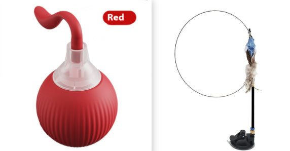 JMT-405962 Interactive Cat Toy Ball with Auto Shut-Off and Three Speed Modes