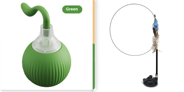 JMT-405962 Interactive Cat Toy Ball with Auto Shut-Off and Three Speed Modes