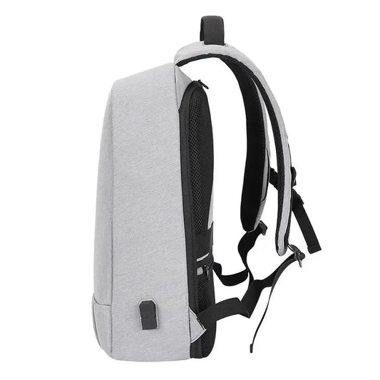 JMT-406218 17 Inch USB Laptop Backpack for Men - Durable Computer Bag for School and Travel