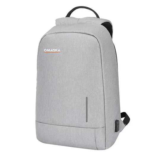 JMT-406218 17 Inch USB Laptop Backpack for Men - Durable Computer Bag for School and Travel