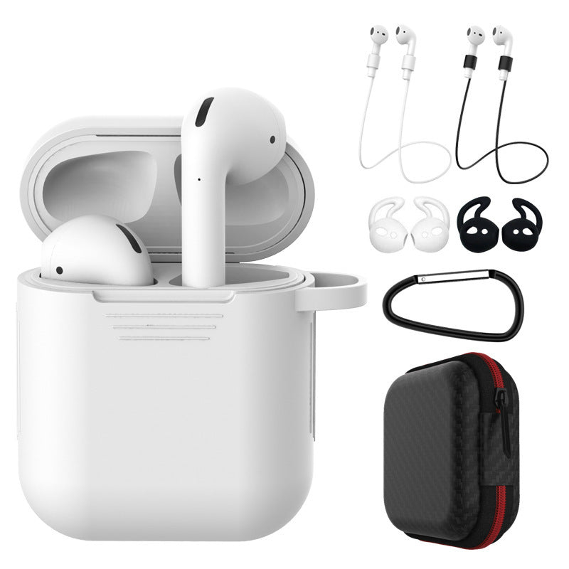 JMT-406794 Silicone Earphone Protective Cover Set with Accessories for AirPods & Compatible Models