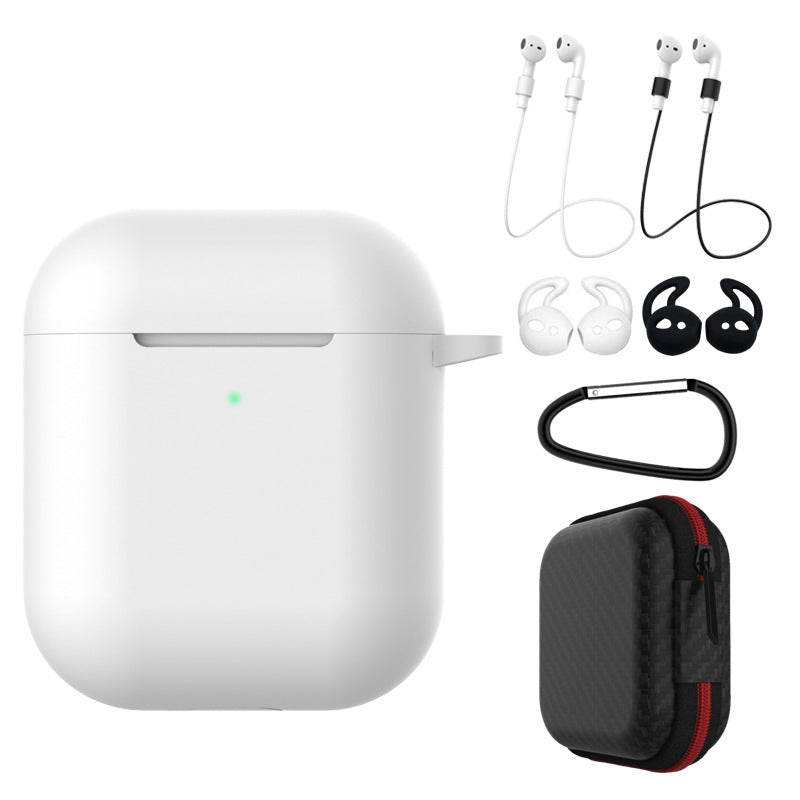 JMT-406794 Silicone Earphone Protective Cover Set with Accessories for AirPods & Compatible Models