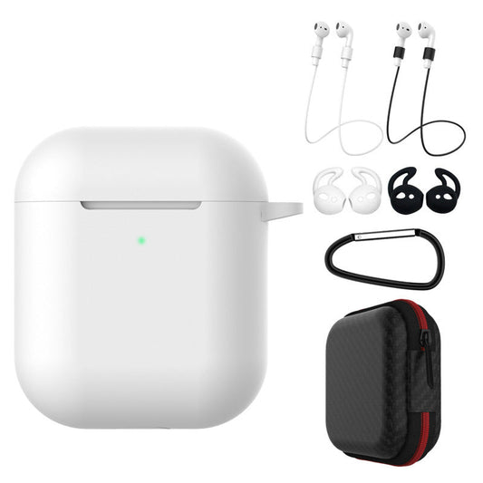 JMT-406794 Silicone Earphone Protective Cover Set with Accessories for AirPods & Compatible Models