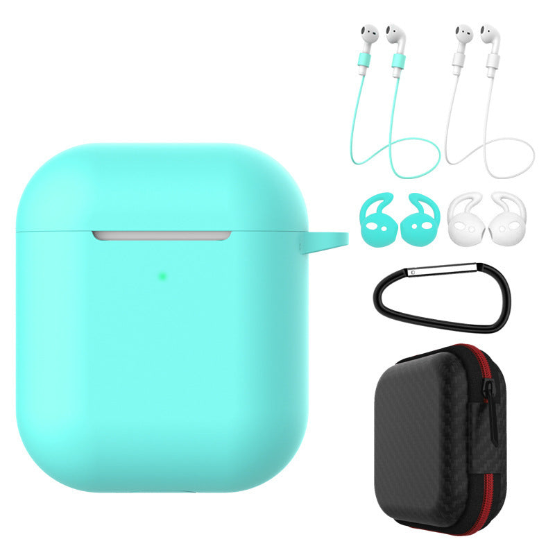 JMT-406794 Silicone Earphone Protective Cover Set with Accessories for AirPods & Compatible Models