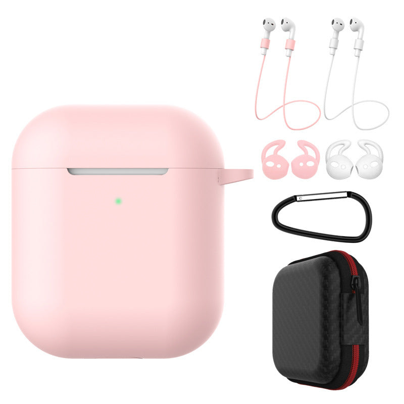 JMT-406794 Silicone Earphone Protective Cover Set with Accessories for AirPods & Compatible Models