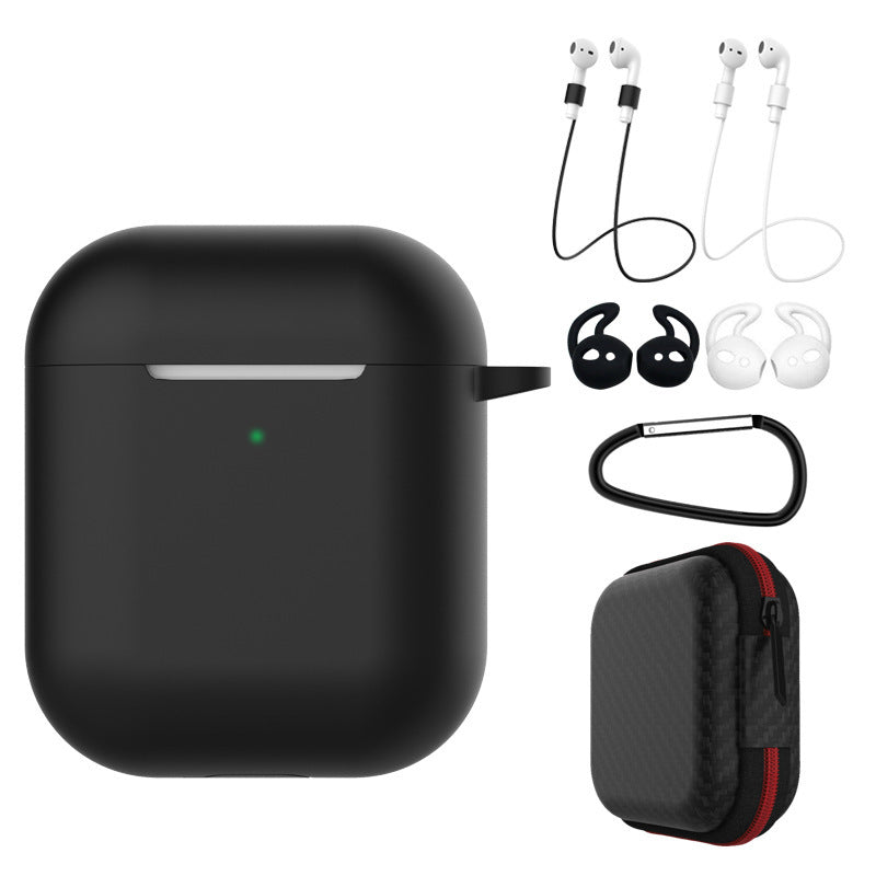 JMT-406794 Silicone Earphone Protective Cover Set with Accessories for AirPods & Compatible Models