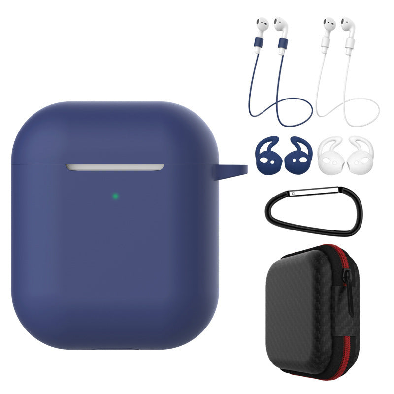 JMT-406794 Silicone Earphone Protective Cover Set with Accessories for AirPods & Compatible Models