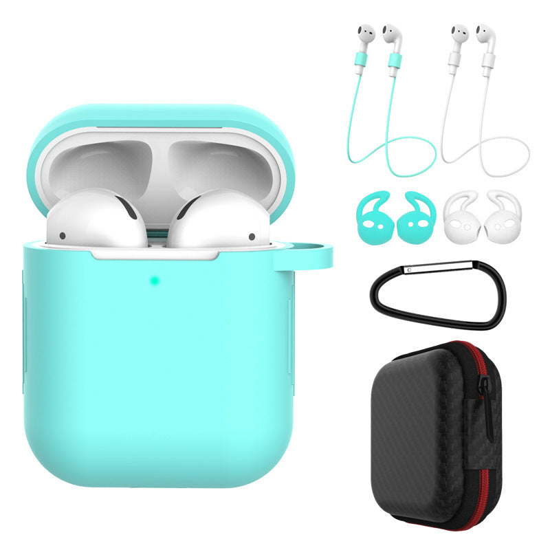 JMT-406794 Silicone Earphone Protective Cover Set with Accessories for AirPods & Compatible Models